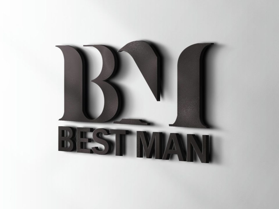 طراحی لوگوی BM بست من Best Man